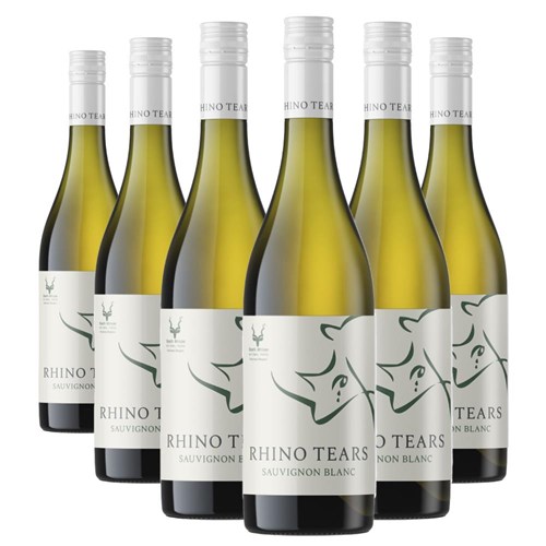 Case of 6 Rhino Tears Sauvignon Blanc 75cl White Wine